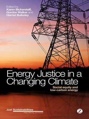 cover image of Energy Justice in a Changing Climate